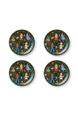 Rifle Paper Co. Holiday Round Coaster Set of 4
