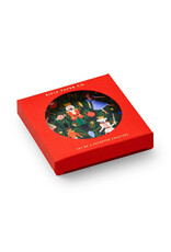 Rifle Paper Co. Holiday Round Coaster Set of 4