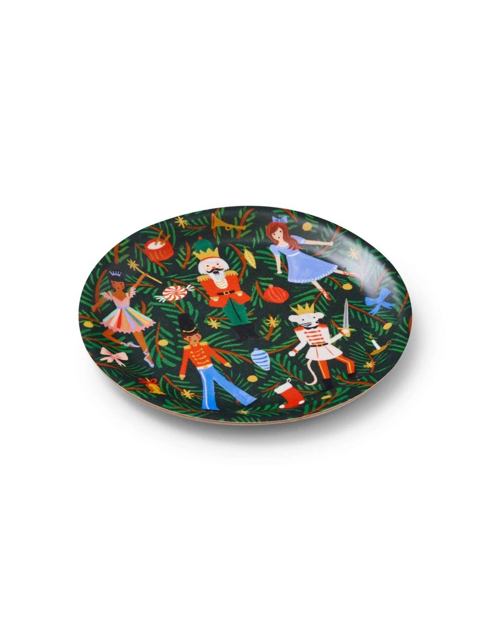 Rifle Paper Co. Holiday Round Coaster Set of 4