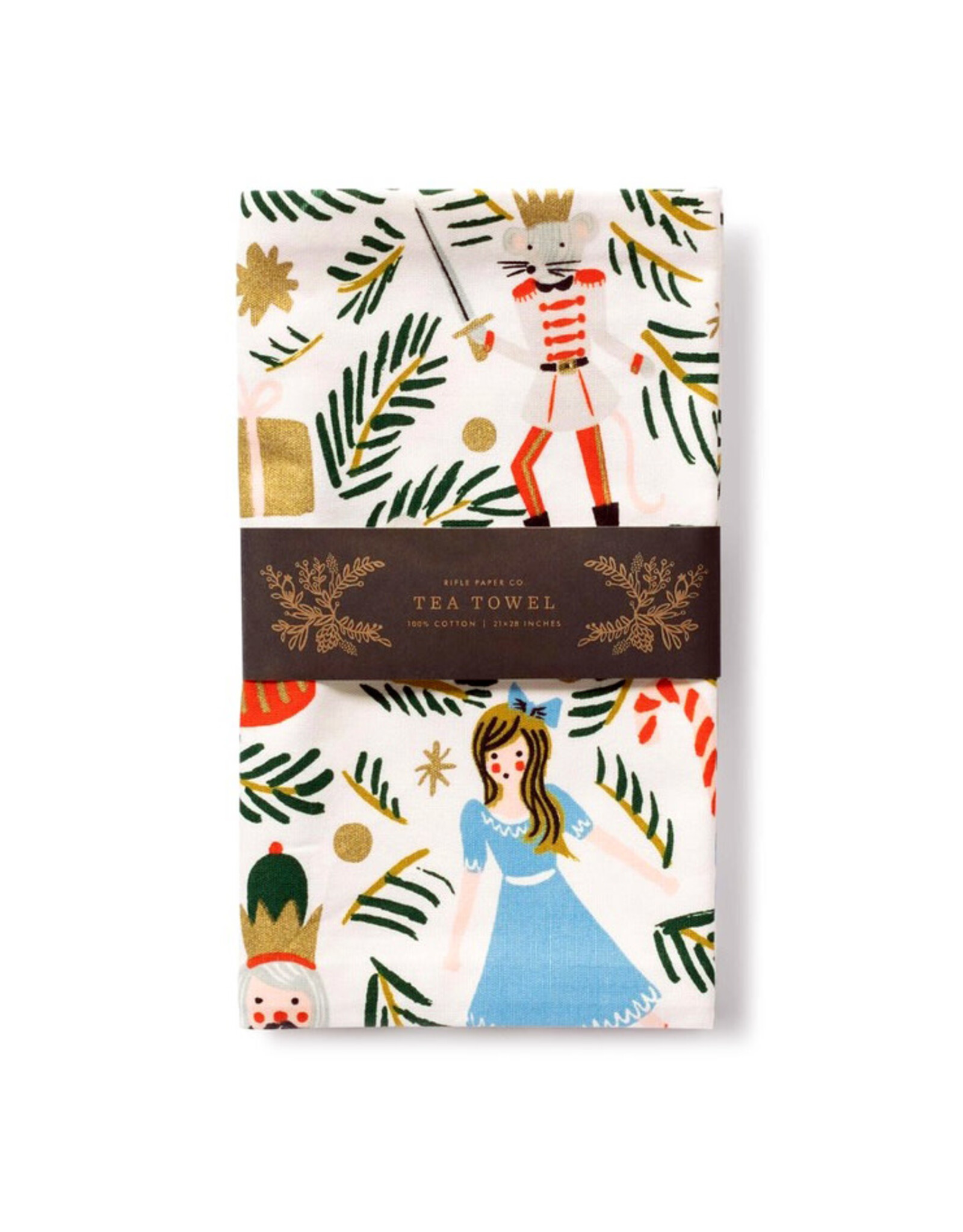 Rifle Paper Co. Christmas Tree Holiday Tea Towel