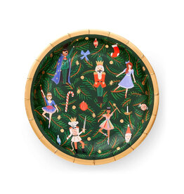Rifle Paper Co. Nutcracker Set of 10 Holiday Small Plates