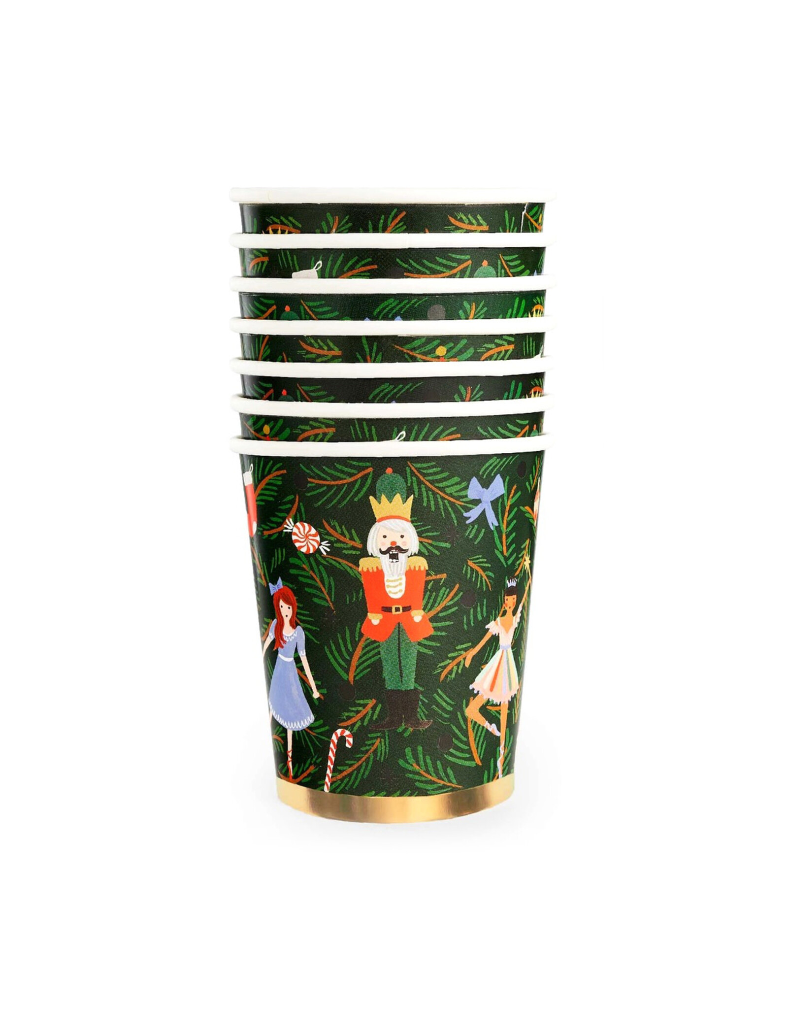 Rifle Paper Co. Nutracker Cups Set of 12