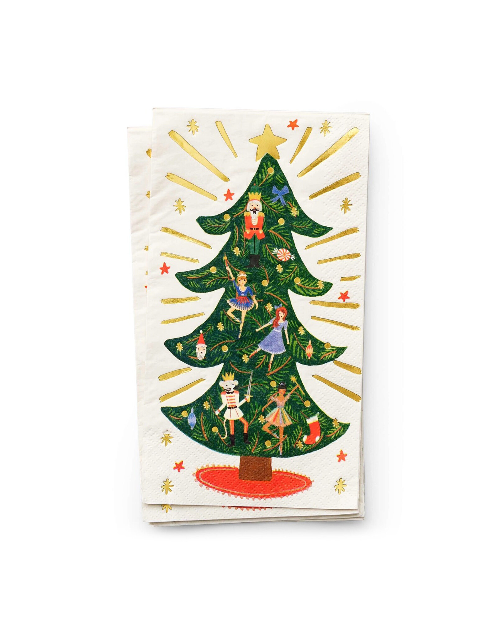 Rifle Paper Co. Nutcracker Holiday Guest Napkins Set of 20