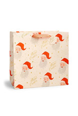 Rifle Paper Co. Santa Large CHristmas Gift Bag