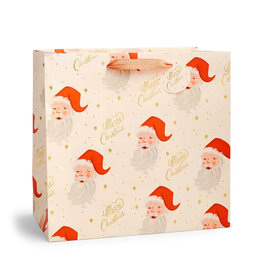 Rifle Paper Co. Santa Large CHristmas Gift Bag