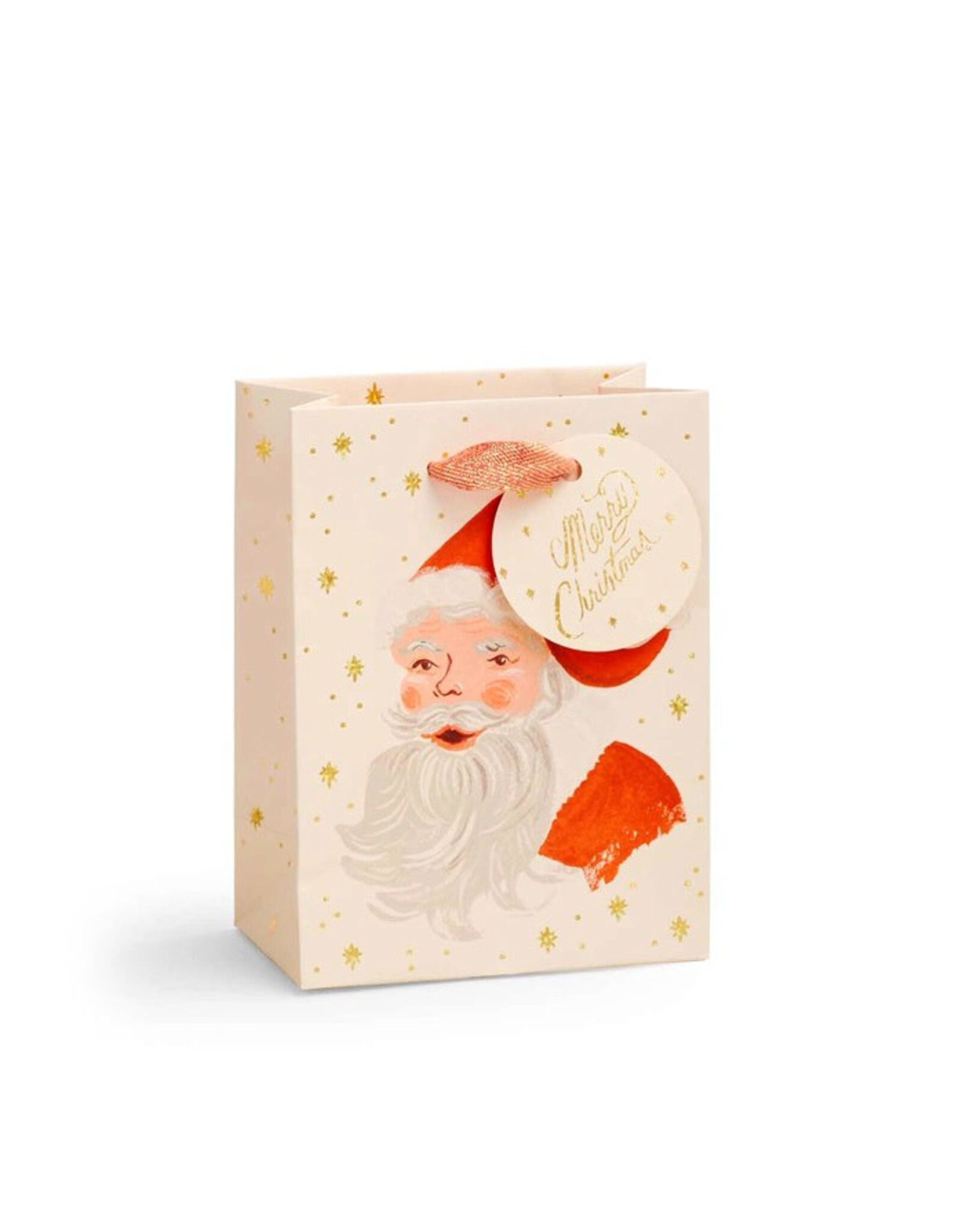 Rifle Paper Co. Santa Small Gift Bag
