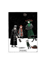 Pomegranate Edward Gorey: Fruitcake Holiday Boxed Notecards