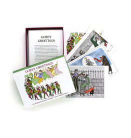 Pomegranate An Edward Gorey Christmas Boxed Assorted Notecards