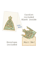 Heart the Moment Christmas Tiara Rocking Horse with Notecard