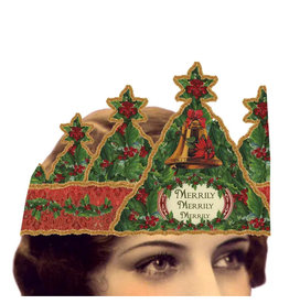 Heart the Moment Christmas Tiara Merrily, Holly with Notecard