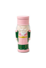 Paddywax Pink Wassail 10 oz Ceramic Nutcracker Candle