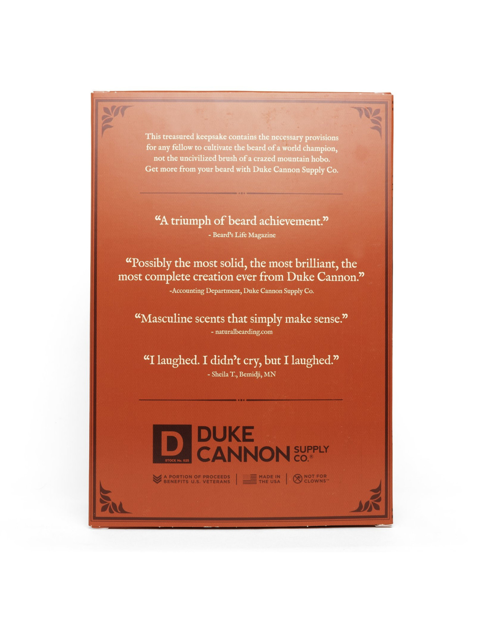 Duke Cannon Supply Co. Miracle on 34 Beardth St. Gift Set