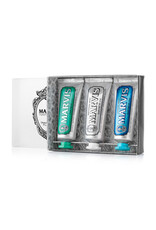 Marvis Travel with Flavour Set - Aquatic Mint, Whitening Mint & Classic Mint