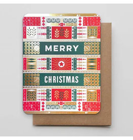 Hammerpress Merry Christmas Ornamental A2 Notecard