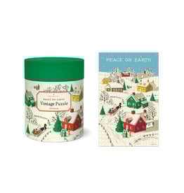 Cavallini Papers & Co. Peace on Earth 500 Piece Puzzle