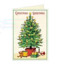 Cavallini Papers & Co. Christmas Tree 3 Notecard