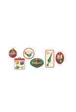 Cavallini Papers & Co. Christmas Ornaments Gift Tags