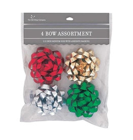 The Gift Wrap Company Matte Metallic Bow Assortment