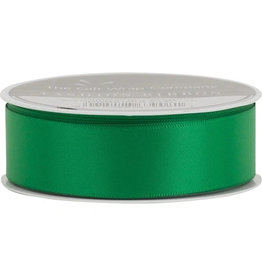 The Gift Wrap Company Green Luxury Satin Ribbon