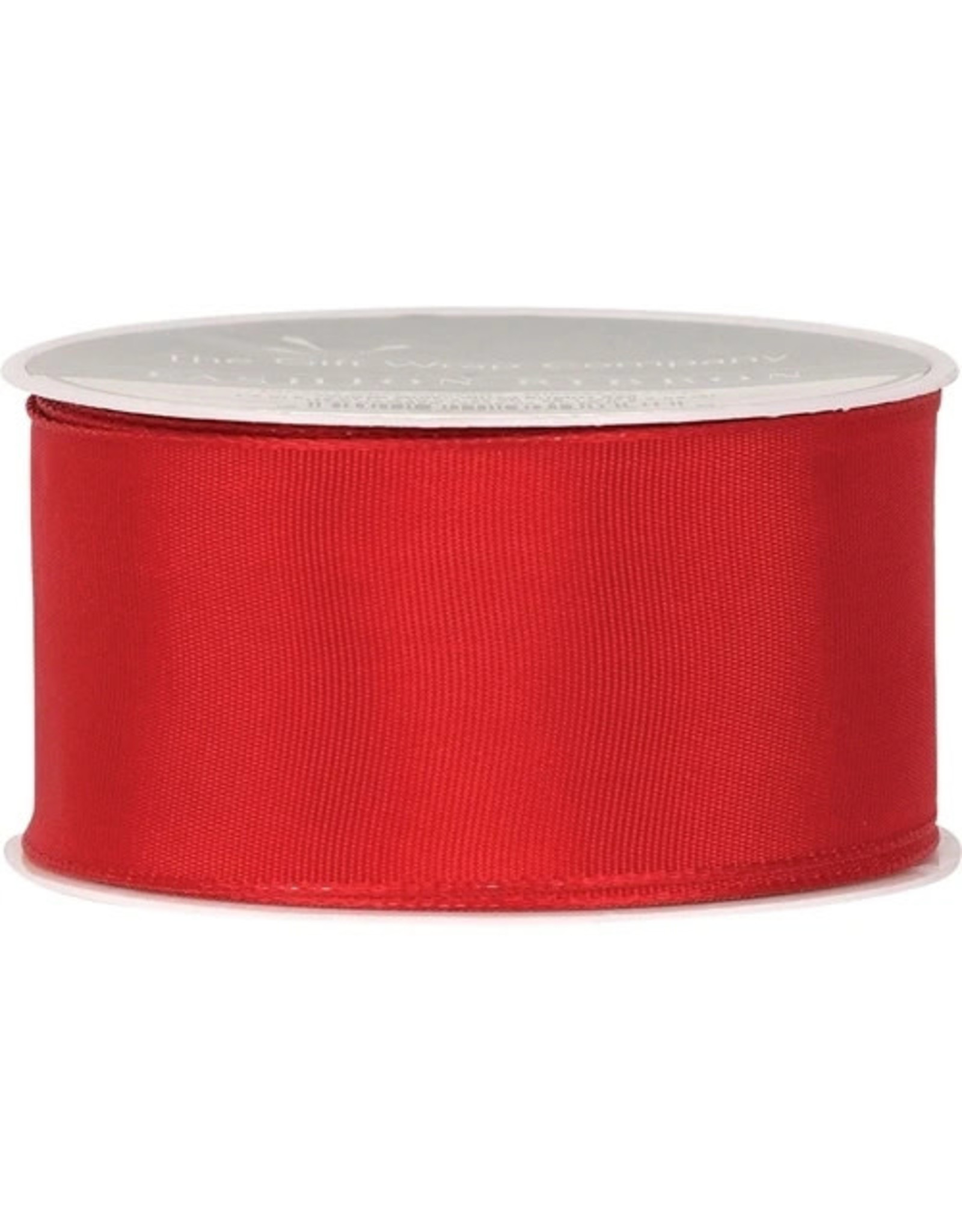 The Gift Wrap Company Bright Red Wired Edge Ribbon