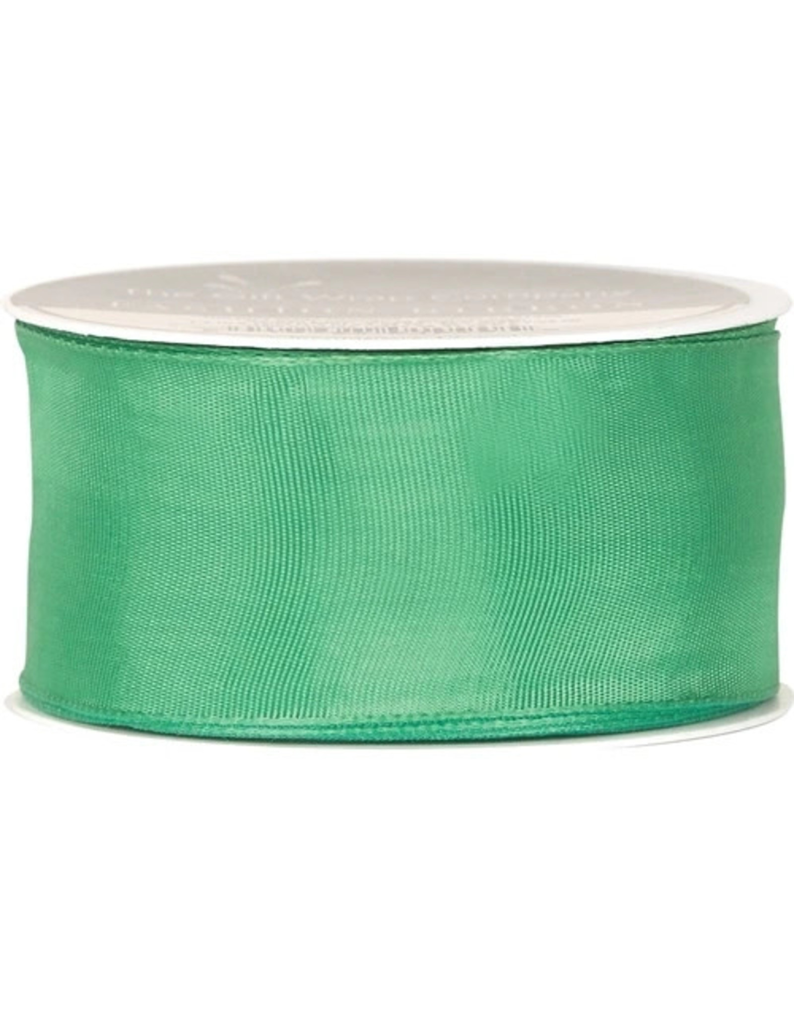 The Gift Wrap Company Bright Green Wired Edge Ribbon