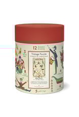 Cavallini Papers & Co. Twelve Days of Christmas 500 Piece Puzzle