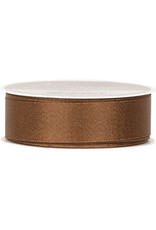 The Gift Wrap Company Brown Glitter Satin Ribbon