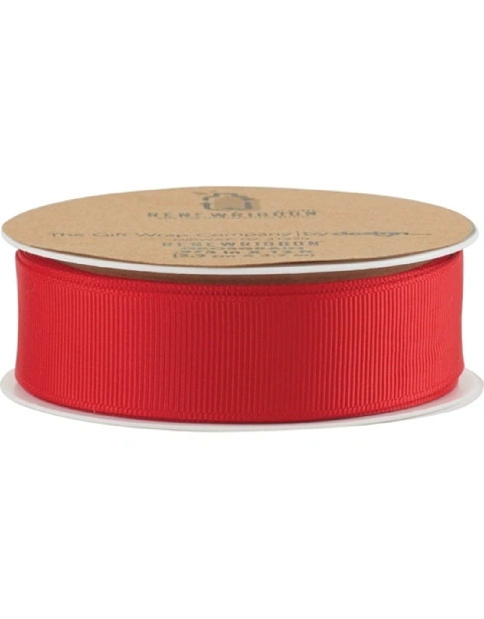 The Gift Wrap Company Red Grosgrain Ribbon