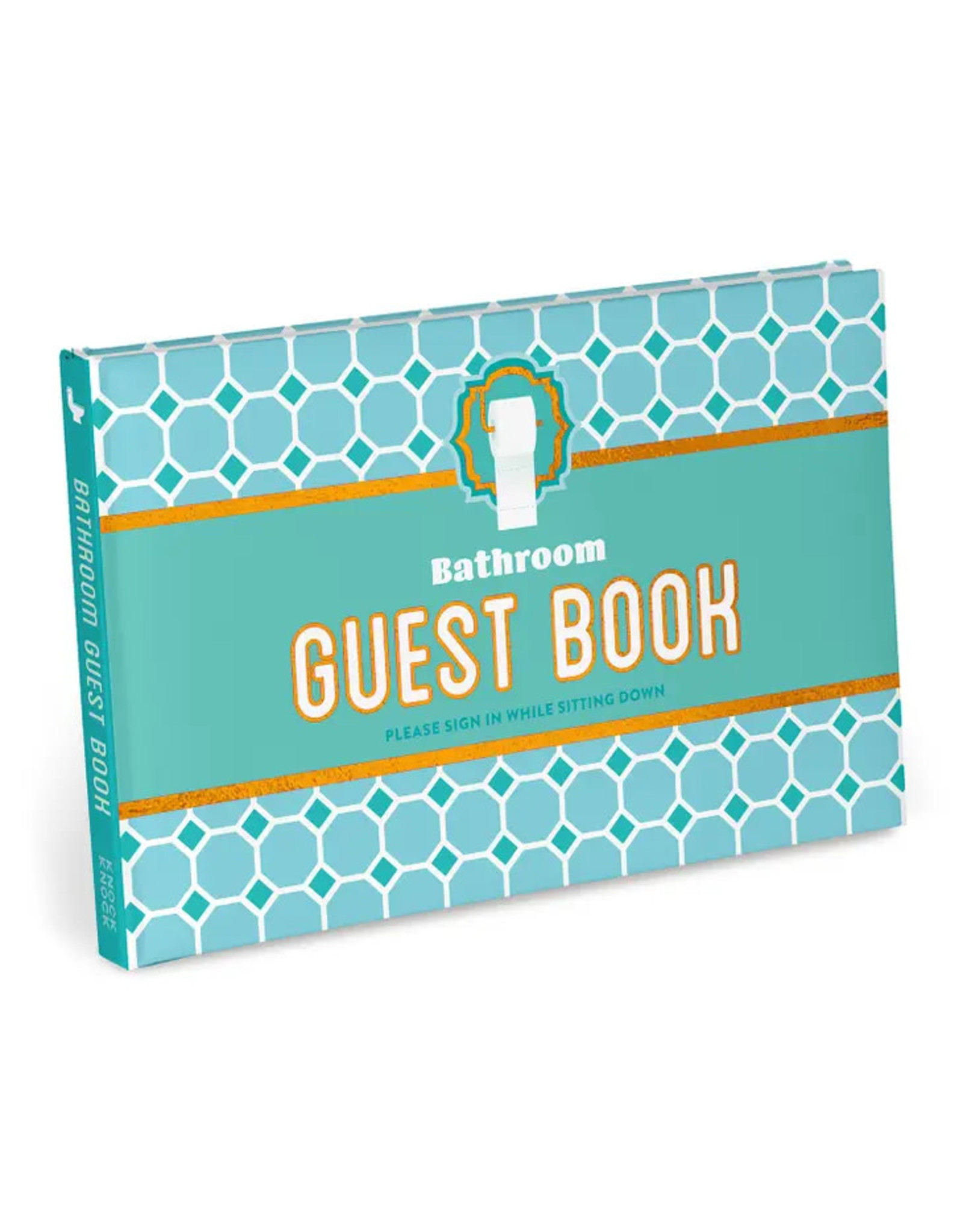 Knock Knock Bathroom Guest Book (2022 Edition)