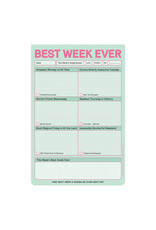 Knock Knock Best Week Ever Pad (Pastel Version)