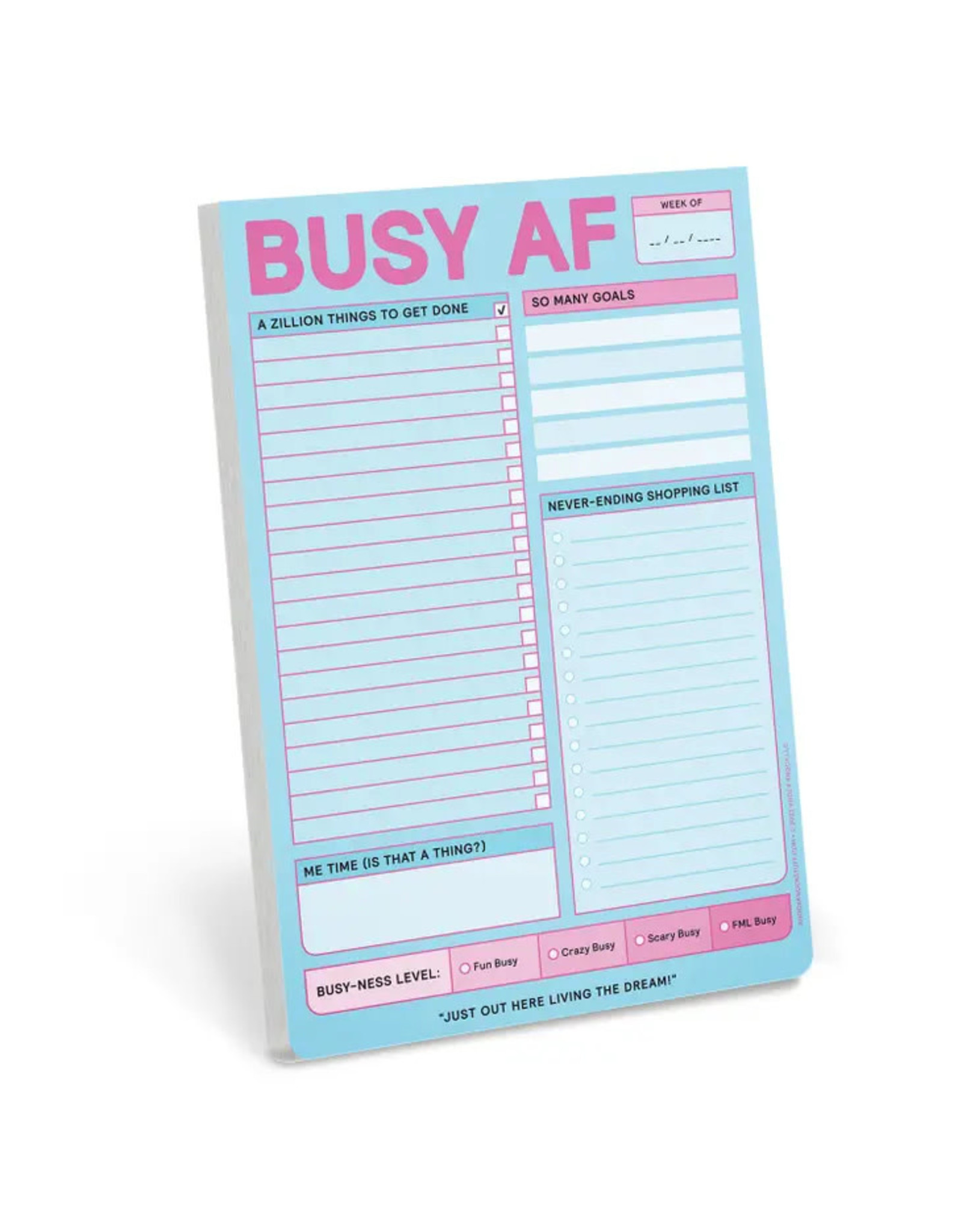 Knock Knock Busy AF Pad