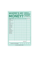 Knock Knock Weekly Money Tracker Pad