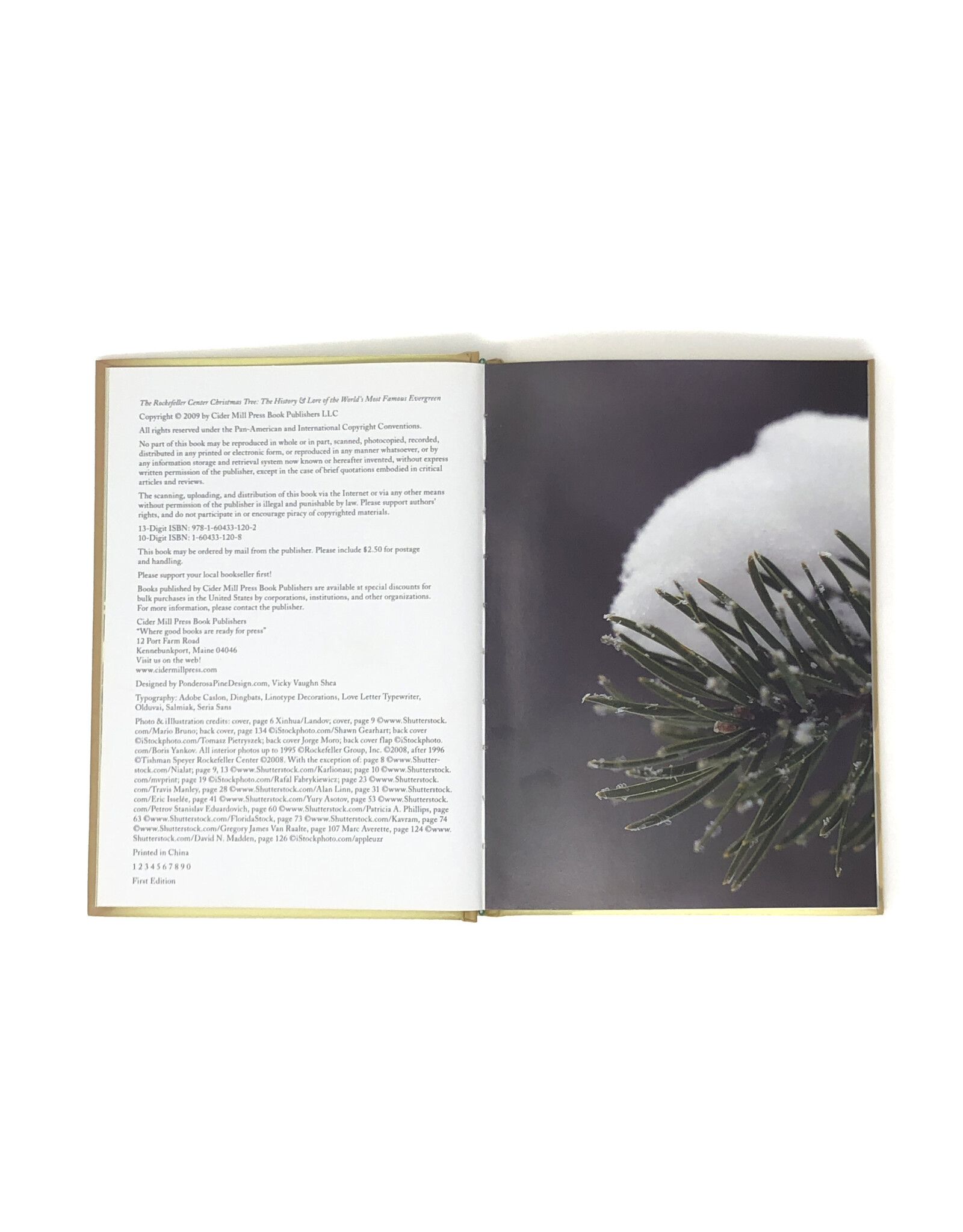 Cider Mill Press Armstrong, Rockefeller Center Christmas Tree, 2009 Edition