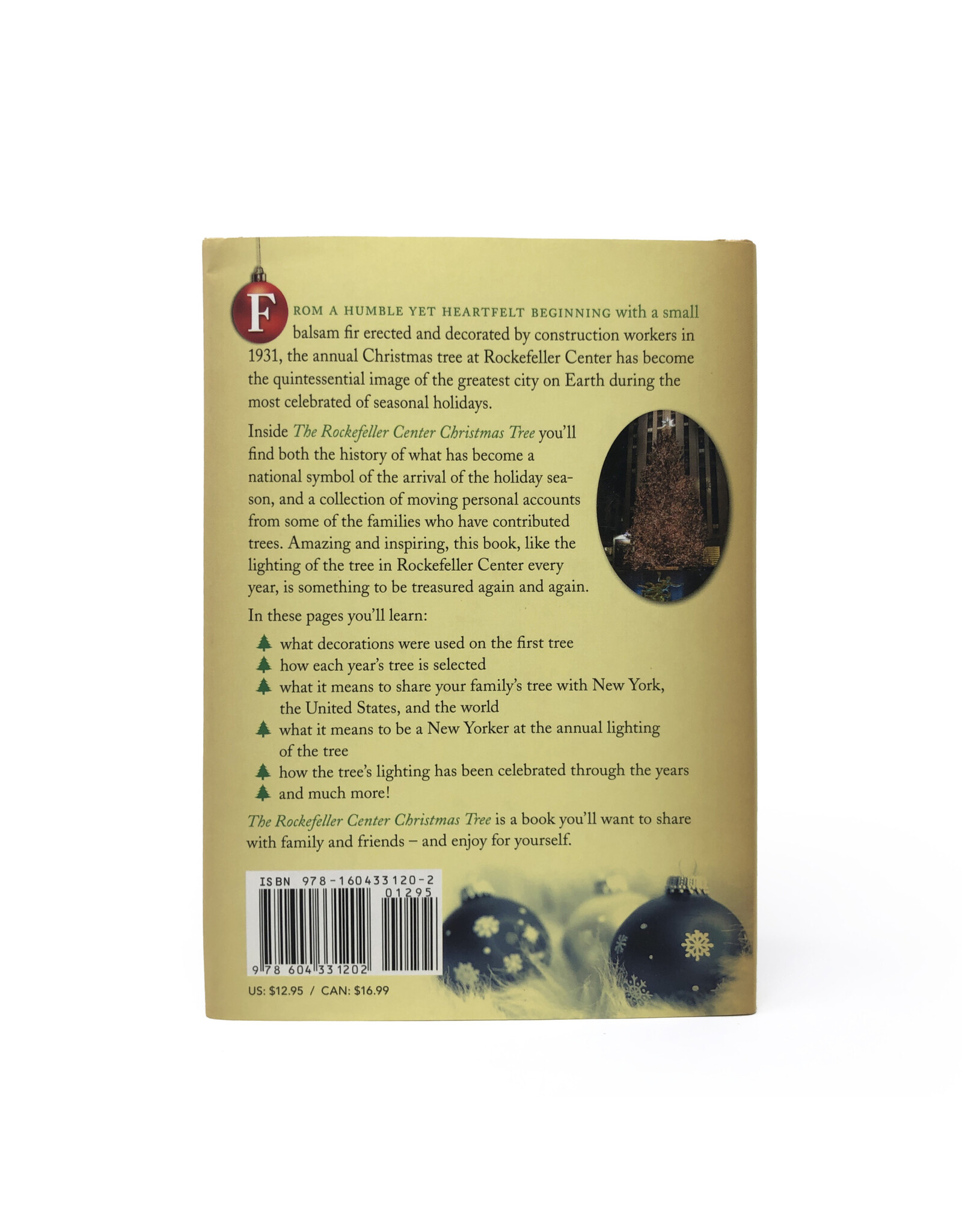 Cider Mill Press Armstrong, Rockefeller Center Christmas Tree, 2009 Edition