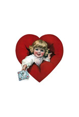 Laughing Elephant Baby Offers a Valentine Notecard