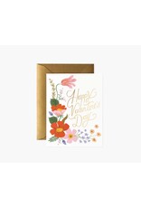 Rifle Paper Co. Strawberry Garden Valentine A2 Notecard