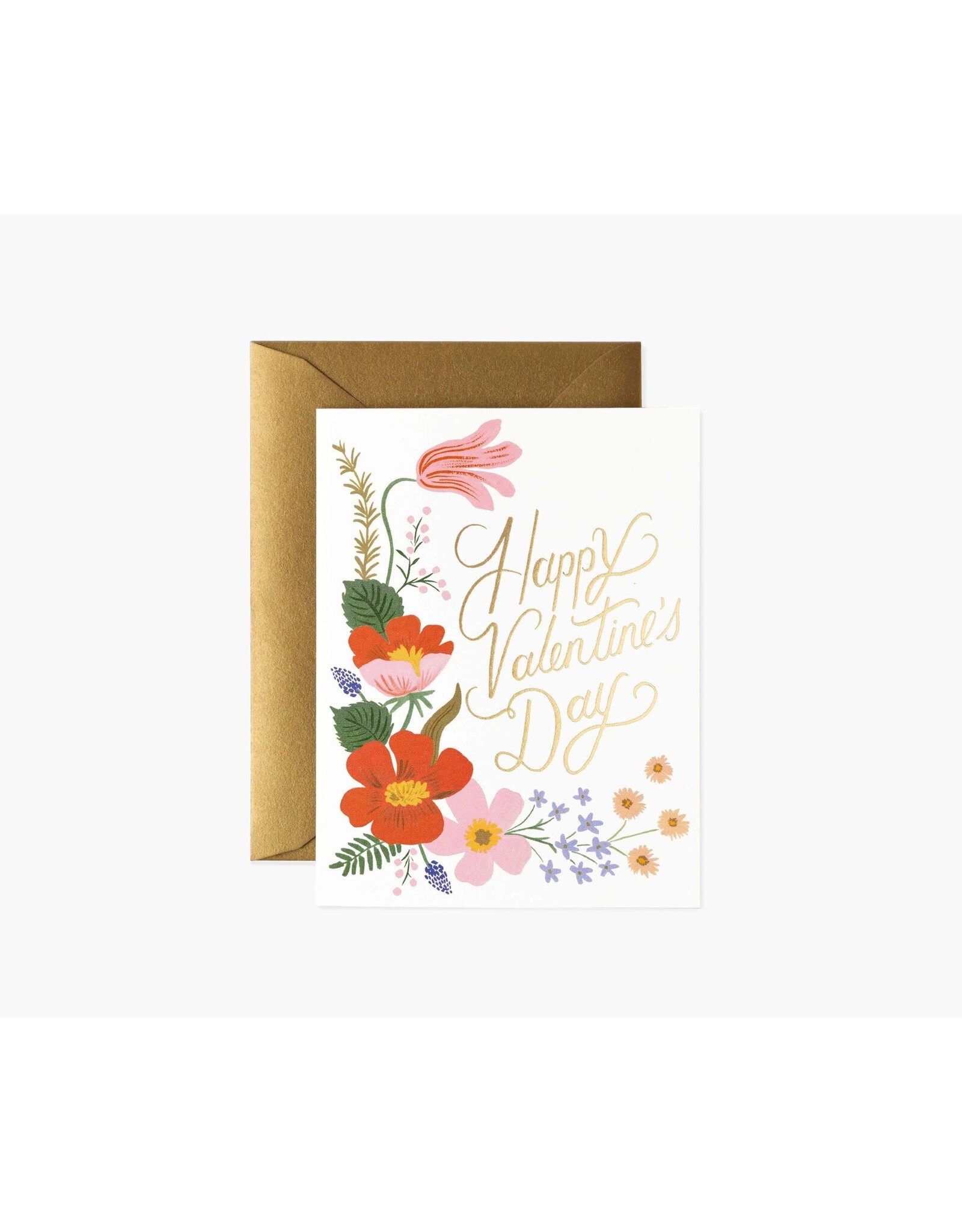 Rifle Paper Co. Strawberry Garden Valentine A2 Notecard