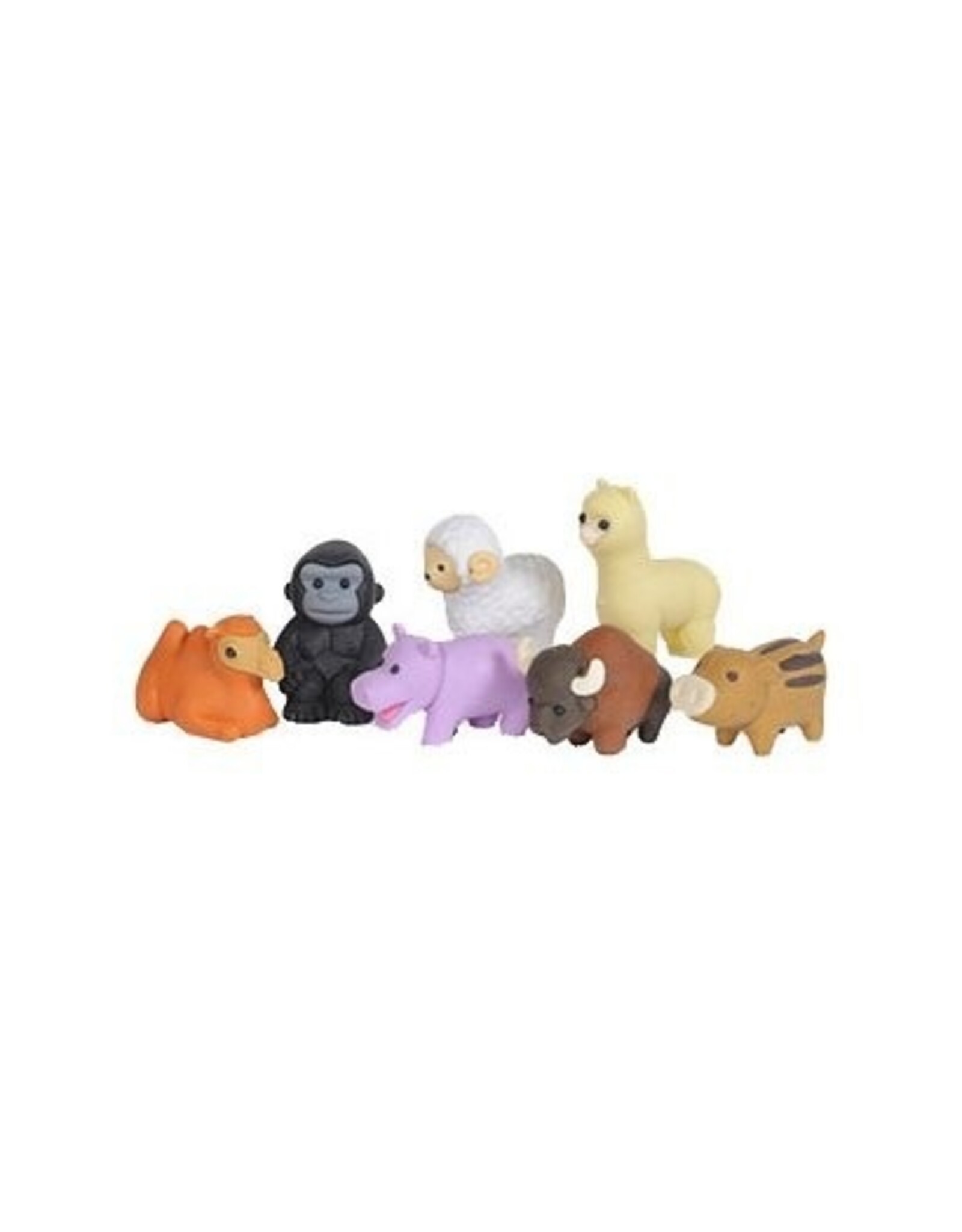 Iwako Savannah Erasers Blister Pack