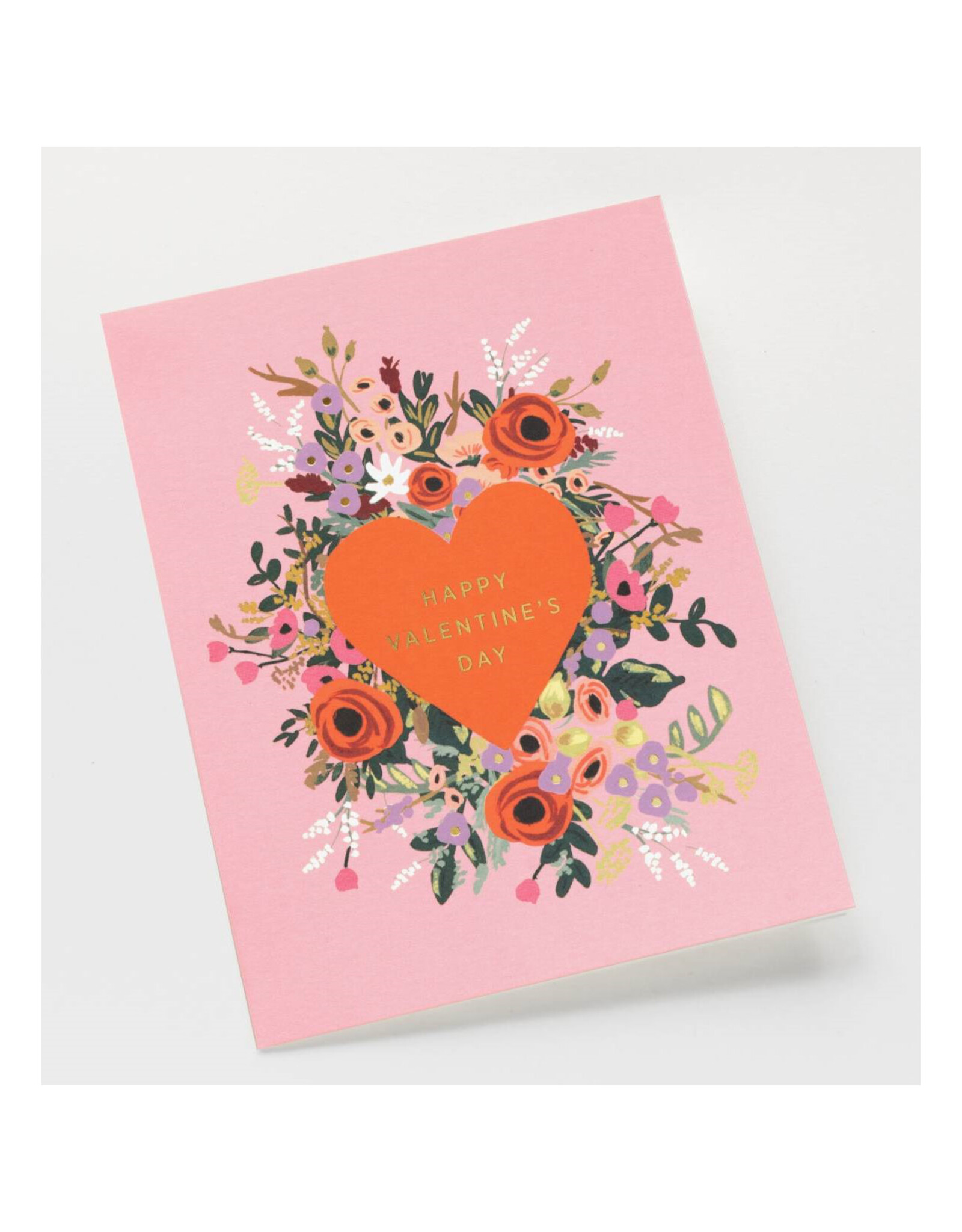 Rifle Paper Co. Blooming Heart Valentine's Day Notecard