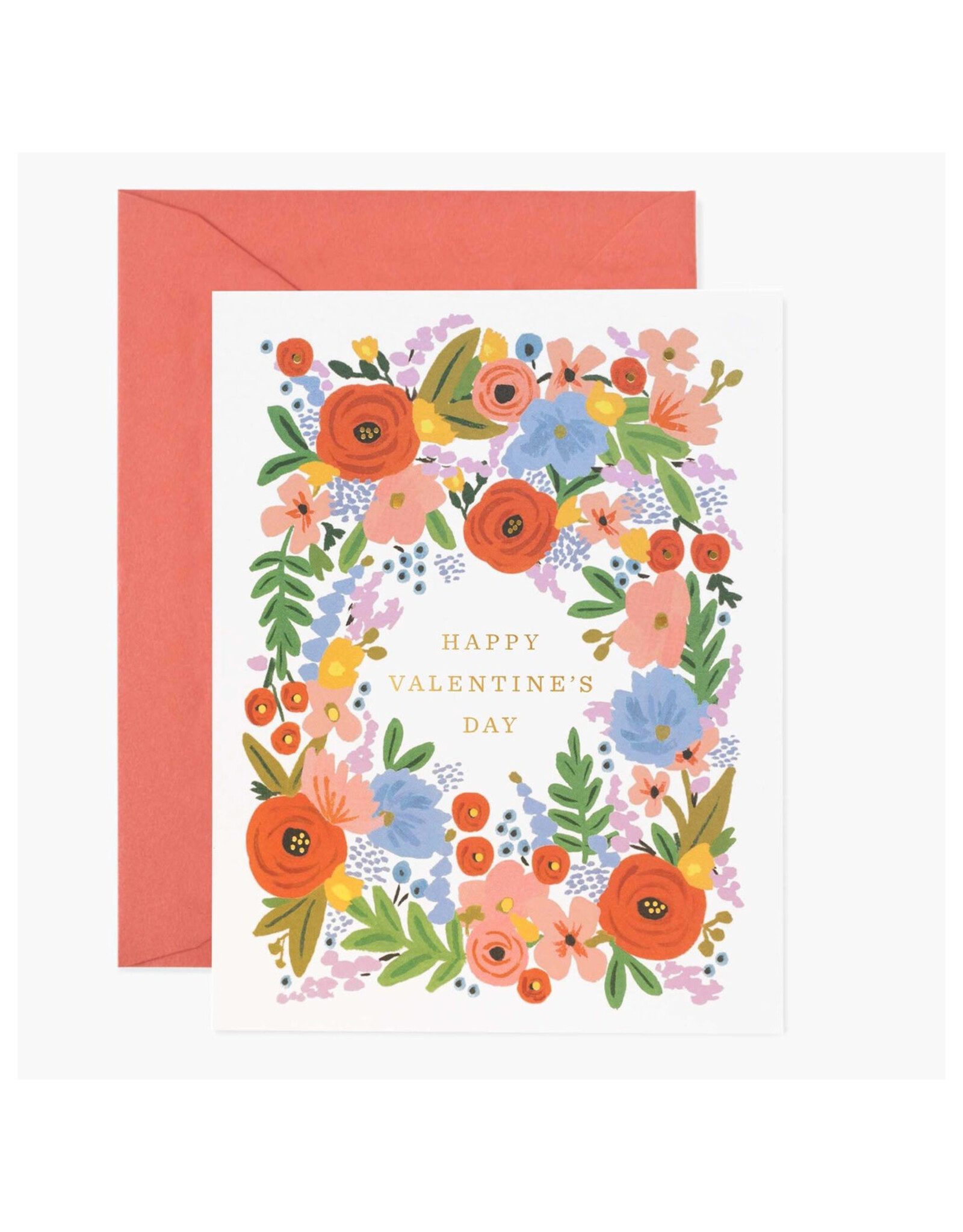Rifle Paper Co. Valentine's Day Bouquet A2 Notecard