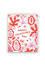 Antiquaria Fiesta Valentine's Day A2 Notecard