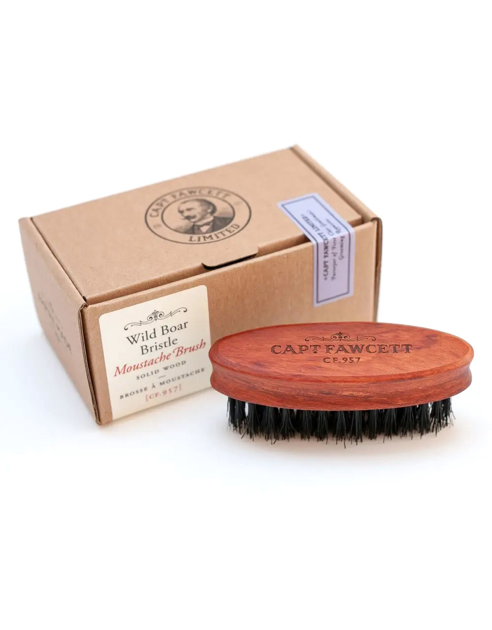 Captain Fawcett Ltd. Wild Boar Bristle Moustache Brush