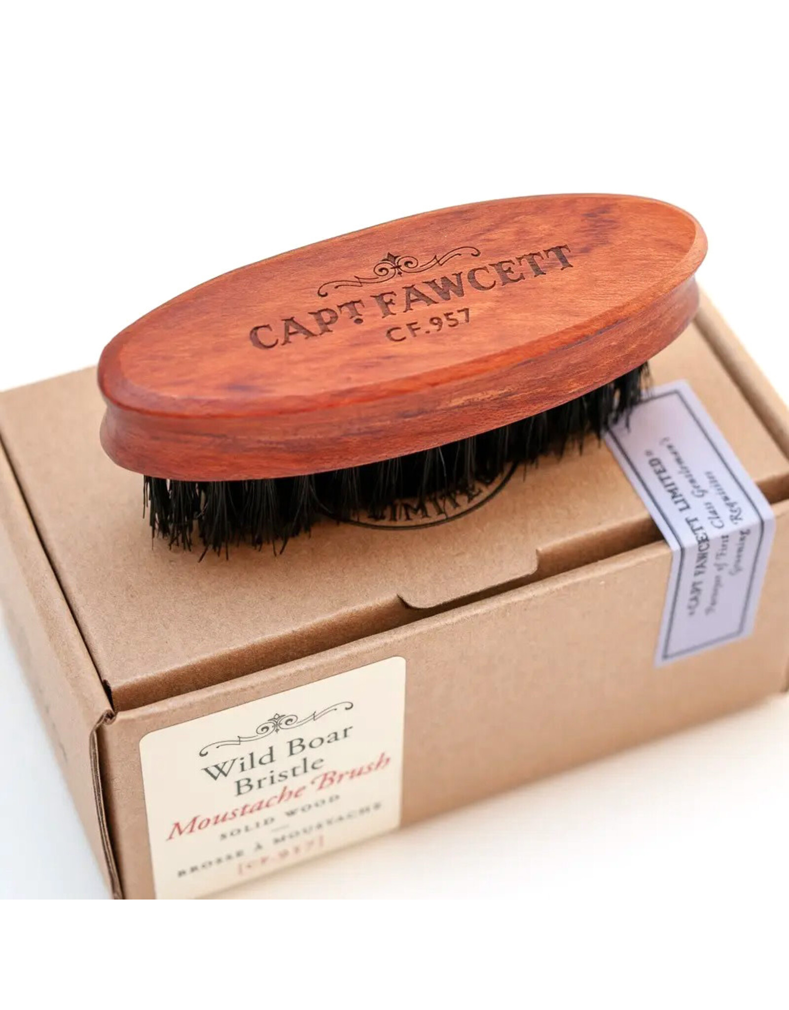 Captain Fawcett Ltd. Wild Boar Bristle Moustache Brush