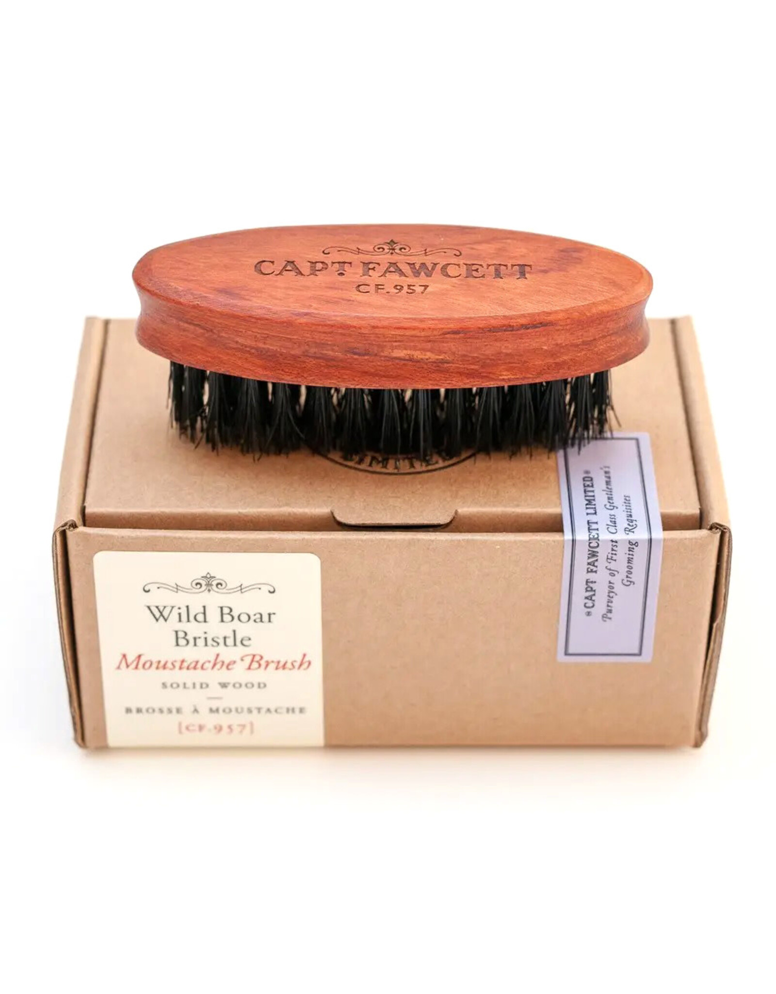Captain Fawcett Ltd. Wild Boar Bristle Moustache Brush