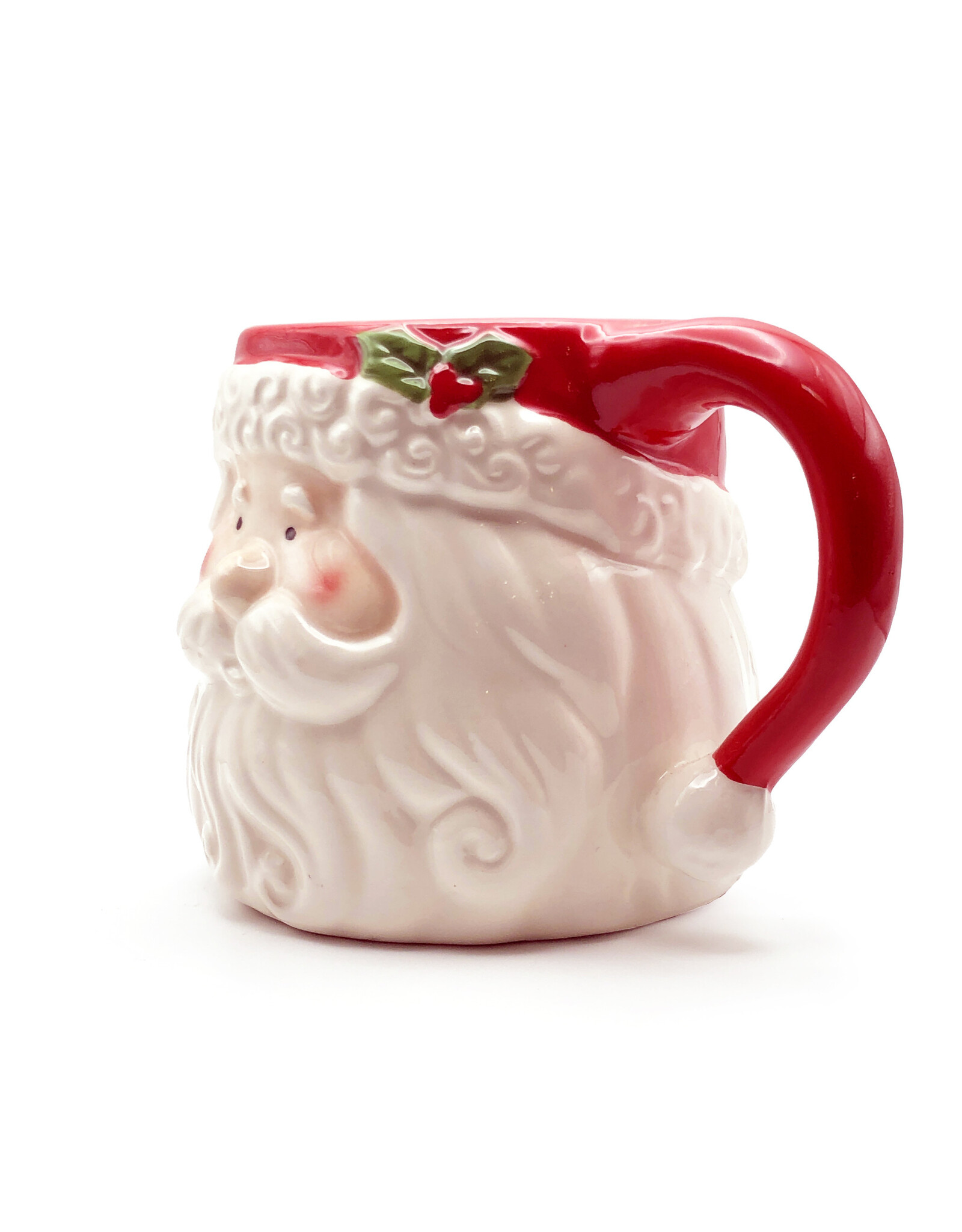 Two's Company Jolly Santa Mug
