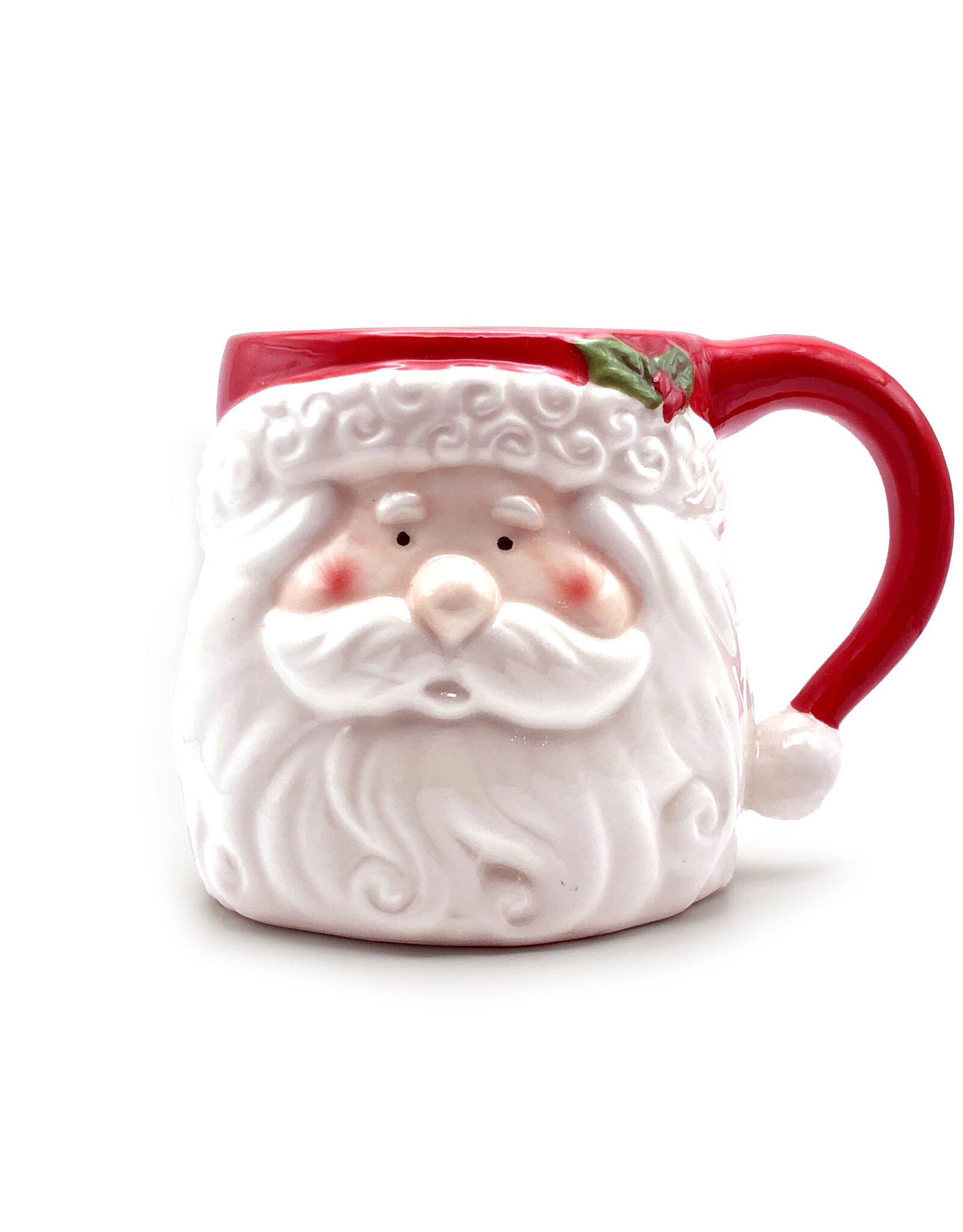 Two's Company Jolly Santa Mug