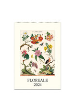 Cavallini Papers & Co. 2024 Wall Calendar Floreale