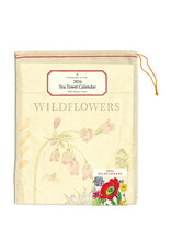 Cavallini Papers & Co. 2024 Tea Towel Wildflowers