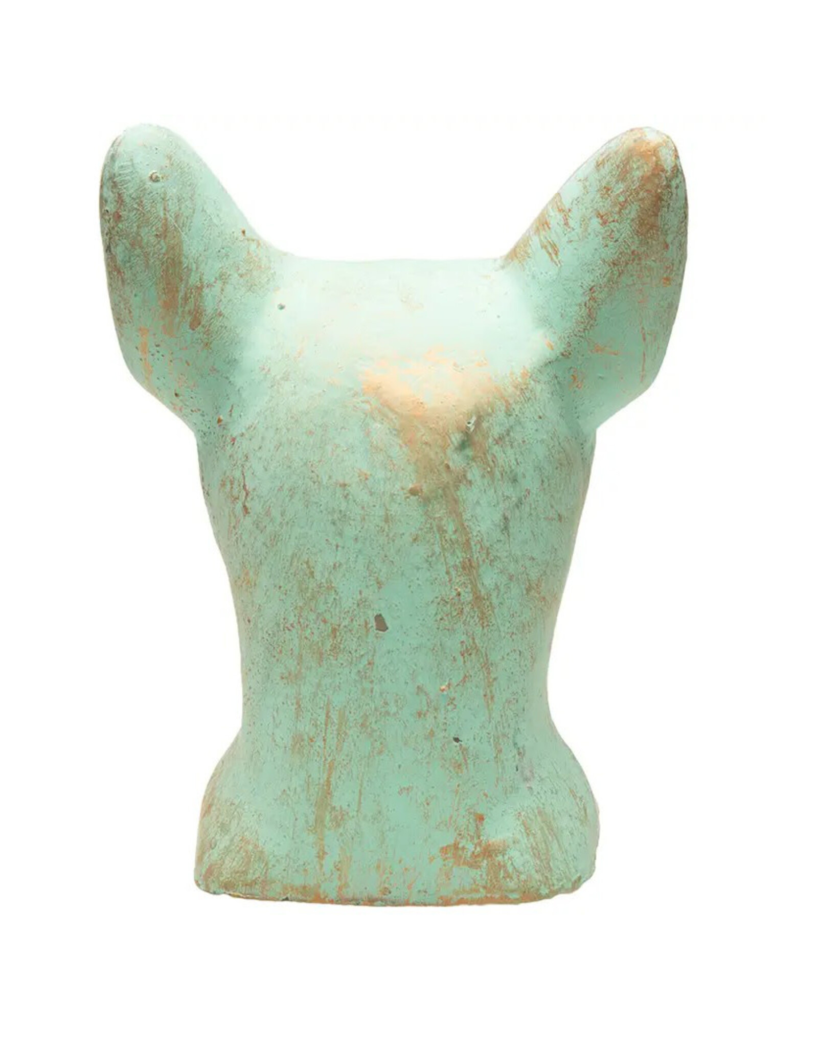 Discoveries Egyptian Imports 3.5 in. Bastet Cat Bust Patina Small