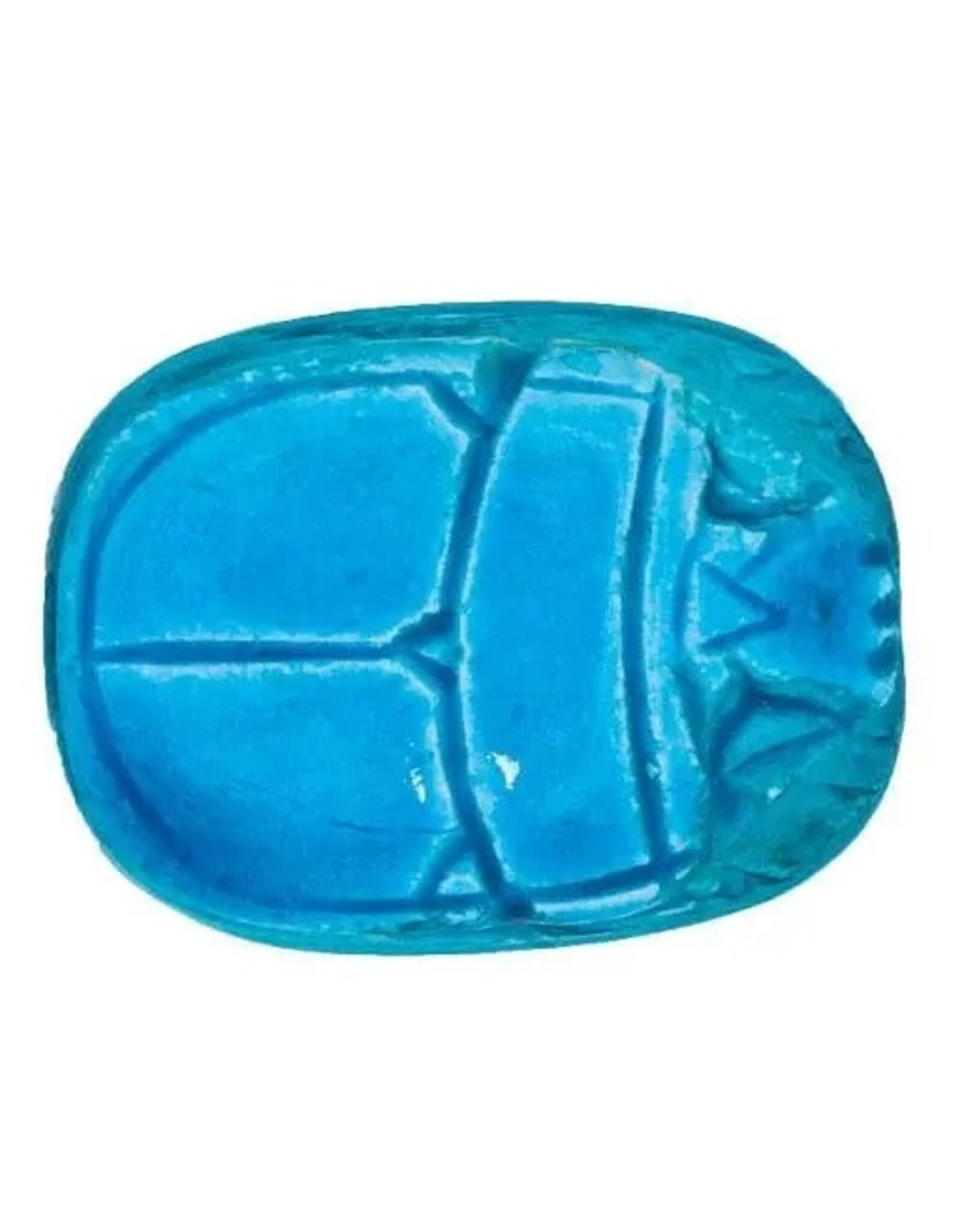 Discoveries Egyptian Imports 1.5 in. Blue Scarab Magnet